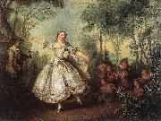 Mademoiselle de Camargo Dancing Nicolas Lancret